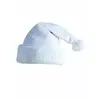 Bílá santa čepice pro dospělé