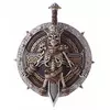 Plastový vikingský štít a meč