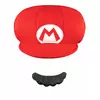 Dětská čepice Mario s knírem
