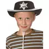 Dětský černý kovbojský klobouk