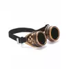 Steampunk měděné letecké brýle (goggles) pro dospělé