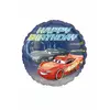 Fóliový balónek Happy Birthday Cars 3 43 cm