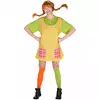 Kostým Pippi Dlouhá punčocha pro ženy, Velikost: Small