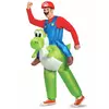 Nafukovací kostým Mario na Yoshim Nintendo® pro dospělé (se světlem)