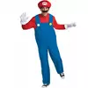Luxusní kostým Mario pro dospělé, Velikost: Medium