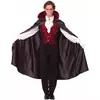 Červený upírský kostým pro muže na Halloween, Velikost: Large
