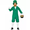 Zelený kostým leprechauna pro muže, Velikost: Medium (48-50)