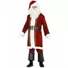 Pánský elegantní pozlacený kostým Santa Clause, Velikost: Small (46-48)