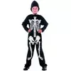 Halloweenský kostým kostlivce pro chlapce, Velikost: 4-6 let (110-120 cm)