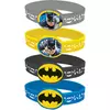 4 elastické náramky Batman