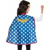 Plášť a tiára Wonder Woman Super Hero Girls – dětská sada