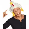 Bílý klobouk kohouta
