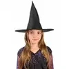 Černý čarodějnický klobouk pro děti Halloween