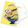 6 roztomilých pozvánek Minions s obálkami