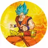 8 kartonových talířů Dragon Ball Z 23cm