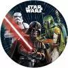 8 papírových talířů Star Wars Galaxy 23 cm