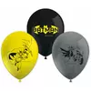 8 latexových balónků Batman 26 cm