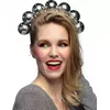 Čelenka se stříbrnou disco koulí pro dospělé