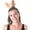 Vánoční perníková čelenka pro dospělé