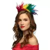 Duhová péřová čelenka pro dospělé