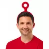 Červená čelenka Teletubbies Po pro dospělé