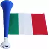 Fotbalová trumpeta s italskou vlajkou
