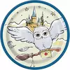 8 malých papírových talířů Harry Potter se vzorem 18 cm
