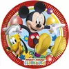 8 malých papírových talířů Mickey Mouse 20 cm