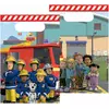 8 plastových tašek Fireman Sam 16 × 23 cm