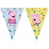Praporková girlanda Peppa Pig (9 praporků)