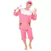 Růžový „baby“ kostým pro muže