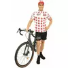Pánský cyklistický kostým Sauciflex bílo-červený, Velikost: Large/X-Large