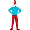Kostým Papa Smurf pro dospělé – velká velikost