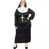 Kostým jeptišky pro ženy – plus size