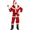 Kostým Santa Clause s obočím a luxusním vousem pro muže