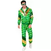 Plus size tepláková souprava St. Patrick’s Day se čtyřlístky pro dospělé, Velikost: XX-Large