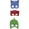 6 kartonových masek PJ Masks