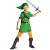 Klasický kostým Zelda Link pro děti, Velikost: 10-12 let (137 - 149 cm)