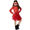 Kostým Miraculous Ladybug – šaty s kanýrkovou spodničkou