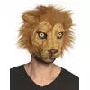 Plyšová maska lva pro dospělé
