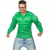 Zelené svalové tričko pro dospělé, Velikost: Large