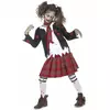 Kostým zombie školačky pro dívky Halloween, Velikost: 13-15 let