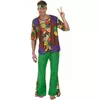 Kostým hippie flower power pro muže, Velikost: X-Large
