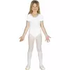 Dětské bílé body s krátkým rukávem, Velikost: 5-6 let (110-115 cm)