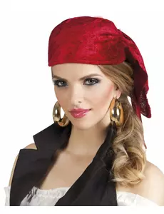 Červená bandana pro dospělé