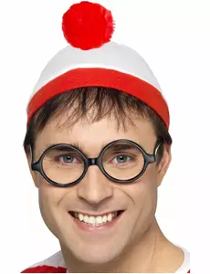 Klobouk Where's Wally pro dospělé