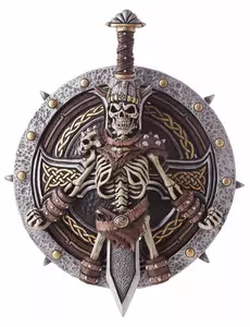 Plastový vikingský štít a meč