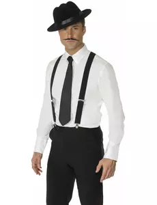 Černé šle pro dospělé