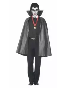 Upíří plášť pro dospělé na Halloween