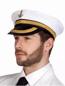 Kapitánská námořnická čepice pro dospělé